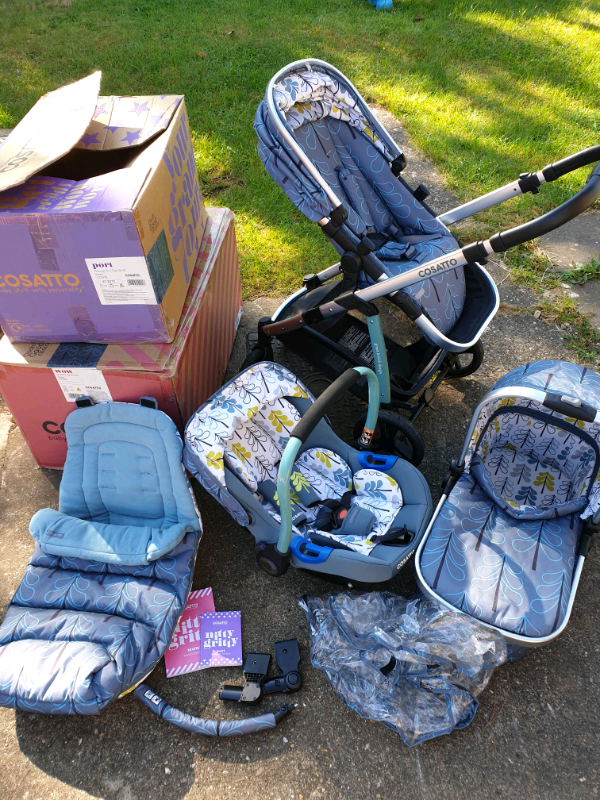 cosatto wow fjord travel system